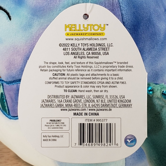 Squishmallow Talib the Pterodactyl 8" UltraSoft Valentine's Day Toy Plush NWT - Picture 12 of 12